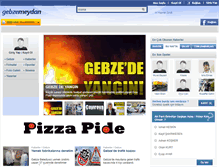 Tablet Screenshot of gebzemeydan.com